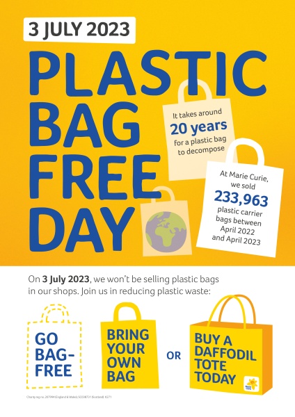 A4 poster detail, Plastic Bag Free Day