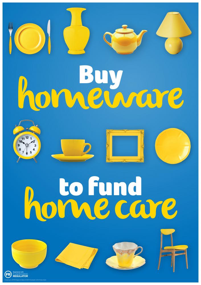 Homewares poster, Shops homewares campaign