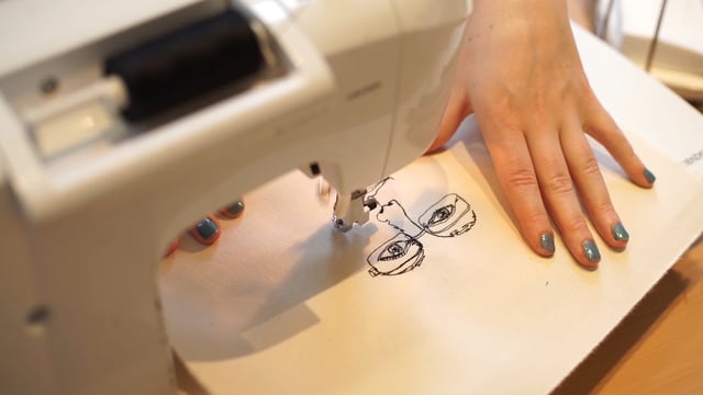 Introduction, Sewing portraits at the Marie Curie Hospice, Hampstead