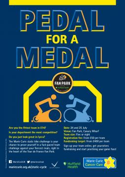 Poster, Pedal for a Medal