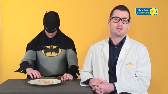 "Superheroes", The Marie Curie Cream Cracker Challenge